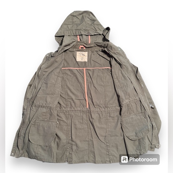 Women’s Olive Green Utility Jacket - EUC - Picture 2 of 6